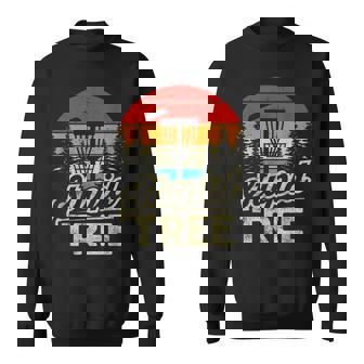 Disc Golf Stupid Tree Disc Golf Sweatshirt Unisex | Mazezy