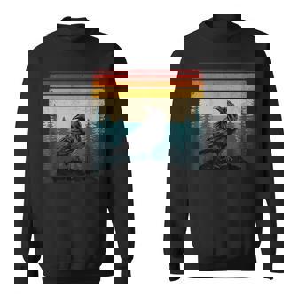 Disfraz De Cuervo Retro De Los Años 70 Y 80 Para Amantes De Camisa de entrenamiento - Regaloses