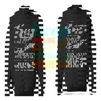 Divertente Film Amante Regali Film Critico Cinephile Cinema Felpa - Novitaregali