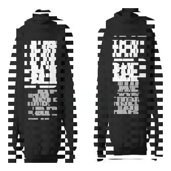 Divertida De Los Hombres Del Pelo Invisible Calvo No Estoy Calvo Camisa de entrenamiento - Regaloses