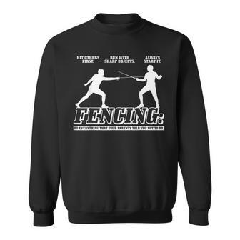 Divertido Esgrima Esgrima Regalo Camisa de entrenamiento - Regaloses