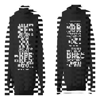 Divertido Regalo De Entrenamiento Que Nunca Te Ensucies Con Una Chica Que Hace Burpees Camisa de entrenamiento - Regaloses