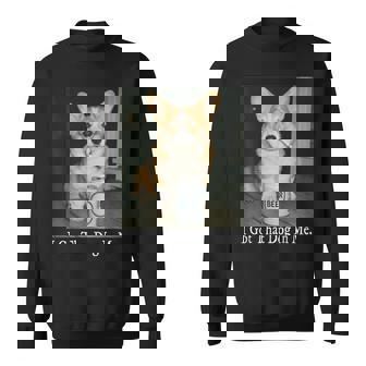 I Got That Dog In Me Corgi Smoking Beer Meme Dog Lover Sweatshirt - Thegiftio