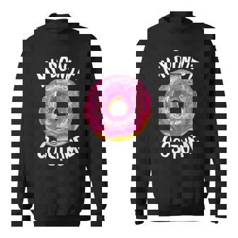 This Is My Donut Costume Donut Lover Halloween Costume Sweatshirt - Thegiftio