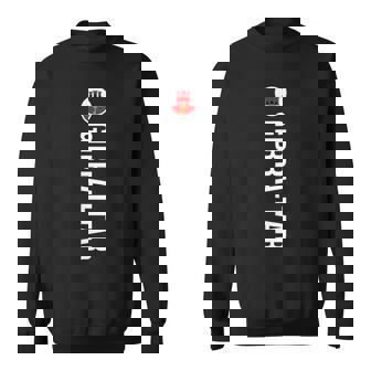 Drapeauertical De Gibraltar Sweater e - Cadeauxyz