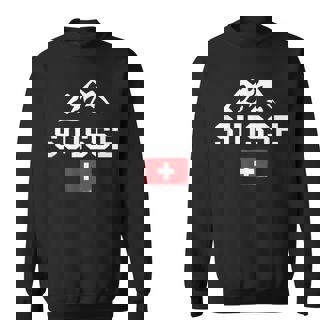 Drapeauuisse Montagnes Pridechweiz Roots Proud Sweater e - Cadeauxyz