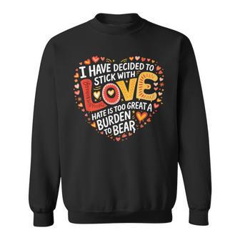 Dream King African American Black History Month Love Sweatshirt | Seseable CA