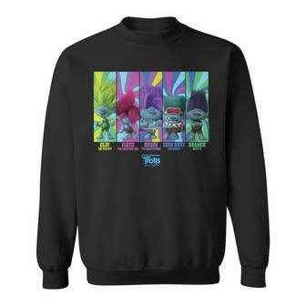 Dreamworks Trolls Band Together Brozone Band Members Sweatshirt - Thegiftio UK