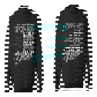 Drôle Cadeau Pour Pianiste Instrument De Musique Piano Sweater e - Cadeauxyz