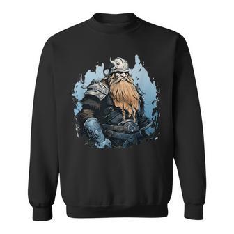 Dwarven Defender Dwarf Warrior Fantasy Mythology Creature Sweatshirt - Thegiftio UK