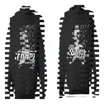 Dynamic Pose Teoscar Hernandez Los Angeles Baseball Mlbpa Sweatshirt | Seseable FR