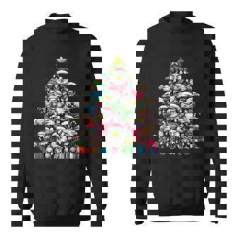 Eagle Bird Christmas Tree Eagle Xmas Sweatshirt - Monsterry