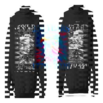 Eagle And Flag 250 Years 1776 2026 250Th Birthday Party Sweatshirt - Thegiftio