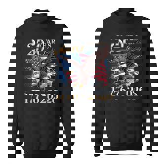 Eagle And Flag 250 Years 1776-2026 250Th Birthday Sweatshirt - Thegiftio