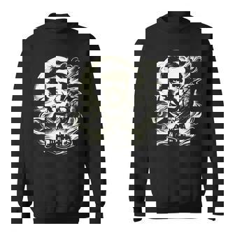 Edgar Allan Poe El Cuervo Literatura Gótica Manga Larga Camisa de entrenamiento - Regaloses