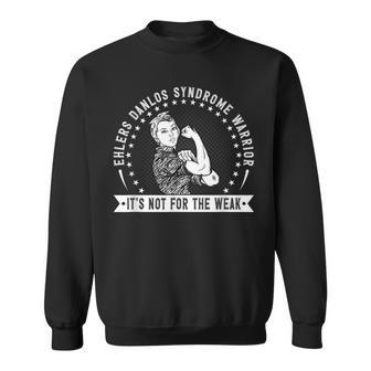 Ehlers Danlos Syndrome Warrior Zebra Stripes Eds Sweatshirt - Thegiftio