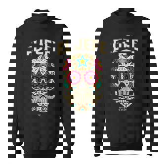 El Jefeugarkull México Cráneo Fiesta Latino Regalo Camisa de entrenamiento - Regaloses