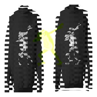 Elapo Divertido Hace Dabbing Happy Dab Dancing Frog Camisa de entrenamiento - Regaloses