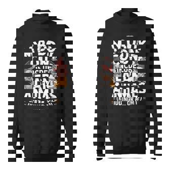 Embarrassing Farmer Meme Inappropriate Farm Animals Sweatshirt | Seseable FR