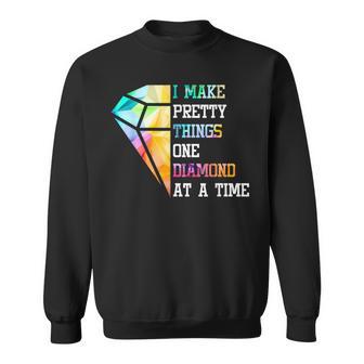 Embroidery Craft Hobby Diamond Painter Diamond Painting Sweatshirt - Thegiftio UK