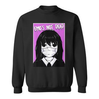 Emos Not Dead Emo Punk Sweater e - Cadeauxyz