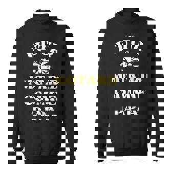 Enfant Futur Motard Comme Papa Humour Moto Garçon Drole Sweater e - Cadeauxyz