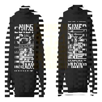 Engineer In Training Future Engineer Holding Engineering Sweatshirt | Mazezy