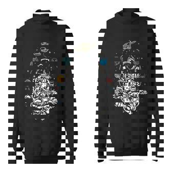 Espacioistemaolar Yogui Meditación Yoga Astronauta Camisa de entrenamiento - Regaloses