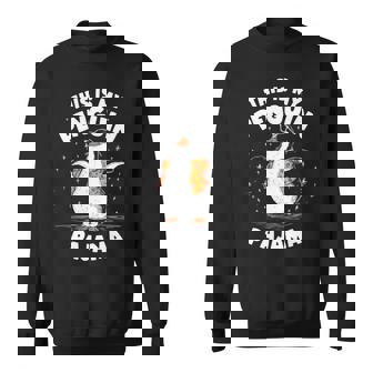 Este Es Mi Pijama De Pingüino Niños Divertidos Amantes De Manga Larga Camisa de entrenamiento - Regaloses