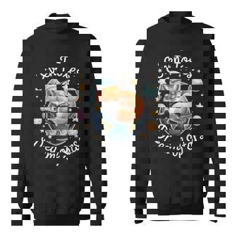 Even Foxes Dream Oftars Renard Endormi Pyjama Astronomie Sweater e - Cadeauxyz