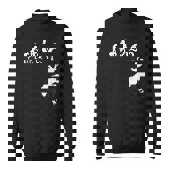 Evolución Del Paracaidista Divertido Regalo De Paracaidismo Camisa de entrenamiento - Regaloses