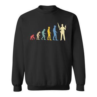 Evolution Bricolage Homme Humour Bricoleur Idée Cadeau Papy Sweater e - Cadeauxyz