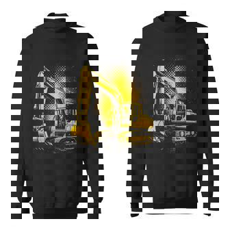Excavator Construction Work Truck Driver Sweatshirt | Seseable FR