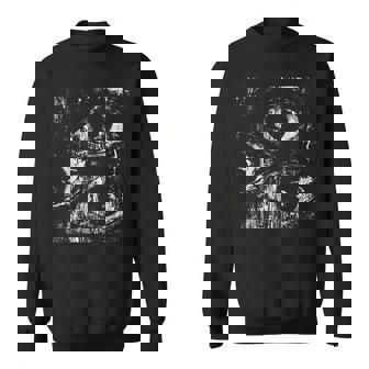 Eyes Weird Goth Grunge Eyeballs Alt Odd Strange Aesthetic Sweatshirt | Mazezy