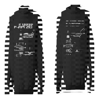 F2 日本戦闘機 スウェットシャツ - Kawaiitshirt