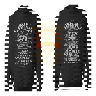 Fabricado Hace 80 Años Divertida Regalo 80 Cumpleaños Hombre Camisa de entrenamiento - Regaloses