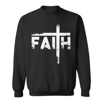 Faith Der Glaube An Gott Christliches Sweatshirt - Geschenkecke