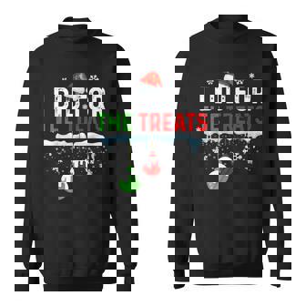 Family Christmas Pajamas Matching I Did For The Treats Sweatshirt | Seseable CA