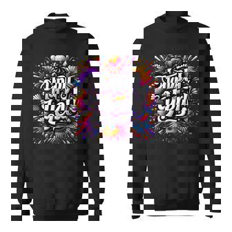 Family New Year 2026 Fireworks Matching Sweatshirt - Monsterry