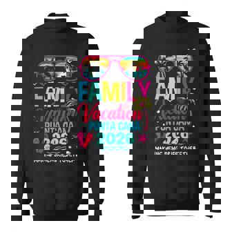 Family Vacation Punta Cana 2026 Dominican Republic Vacation Sweatshirt | Seseable CA