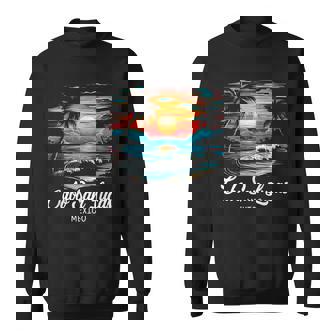 Family Vacation Retro Sunset Mexico Cabo San Lucas Sweatshirt | Mazezy