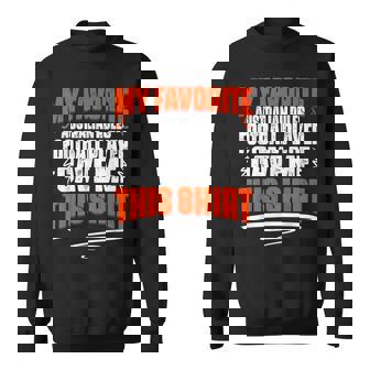 My Favorite Australian Rules Football Player Gave Me This Sweatshirt Unisex | Mazezy