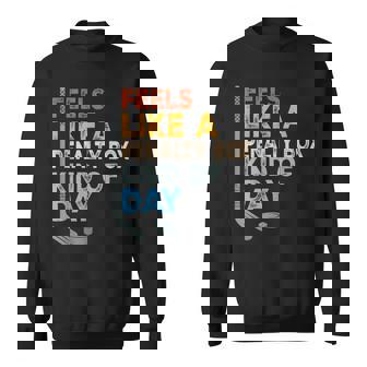 Feels Like A Penalty Box Kind Of Day Hockey Player Sweatshirt | Seseable CA