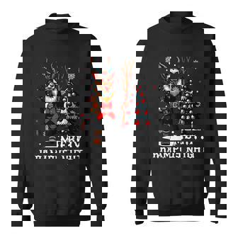 Feliz Krampus Noche De Miedo Navidad Krampusnachtanta Claus Camisa de entrenamiento - Regaloses