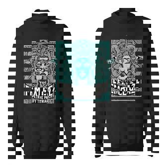 Female Gaze Medusa Petrify Patriarchy Féministe Grec Sweater e - Cadeauxyz