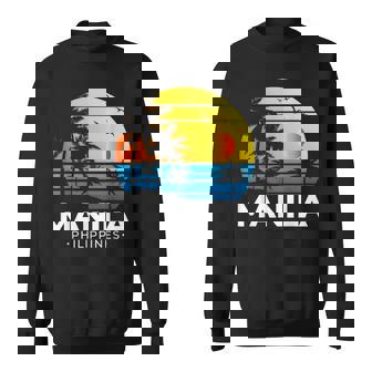 Filipina フィリピノ ヤシの木 マニラ トロピカル フィリピン スウェットシャツ - Kawaiitshirt