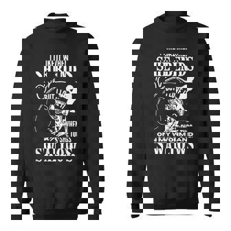 Fishing I Like It When She Bends Over But I Love It Back Sweatshirt - Monsterry