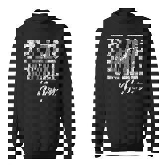 Football Flag Mother Vintage Flag Football Graphic Artwork Sweatshirt Unisex | Mazezy