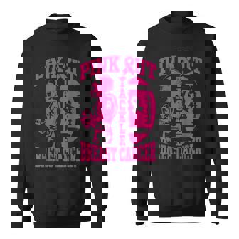 Football Pink Out Tackle Breast Cancer Awareness Graphic Sweatshirt - Monsterry
