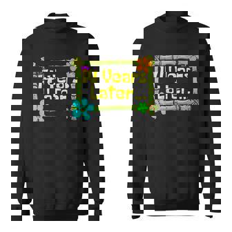 Fourn Years Later 14 Years Old Birthday Party Retro Sweatshirt | Mazezy